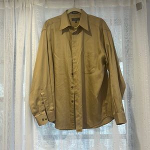 Crazy horse size 16, 34–35 cream, color, men’s dress shirt